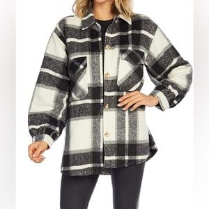 Mu Pie Black Highland Plaid Shacket🖤